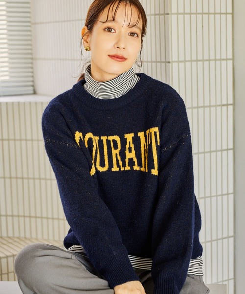 studio CLIP（スタディオクリップ） ニット セーター 5ゲージウール混