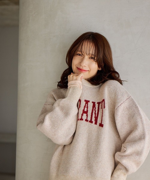 studio CLIP（スタディオクリップ） ニット セーター 5ゲージウール混