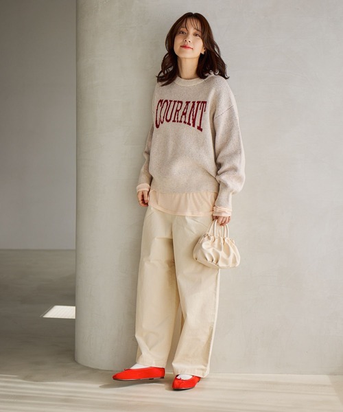 studio CLIP（スタディオクリップ） ニット セーター 5ゲージウール混