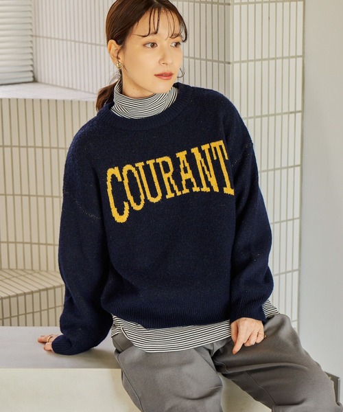 studio CLIP（スタディオクリップ） ニット セーター 5ゲージウール混