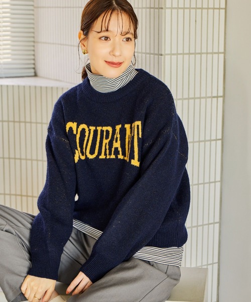 studio CLIP（スタディオクリップ） ニット セーター 5ゲージウール混