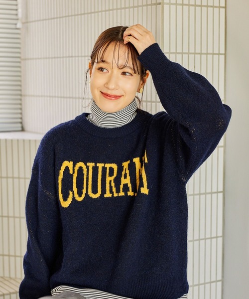 studio CLIP（スタディオクリップ） ニット セーター 5ゲージウール混