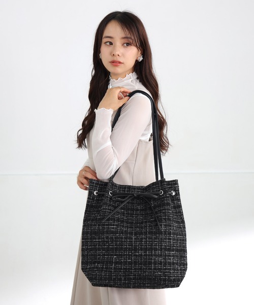 「ALTROSE」 トートバッグ FREE シルバー レディース_画像3