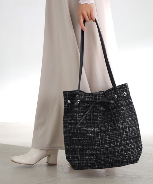 「ALTROSE」 トートバッグ FREE シルバー レディース_画像5