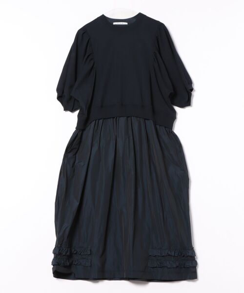 「H.A.K」 ドッキングワンピース FREE ブラック レディース_画像4