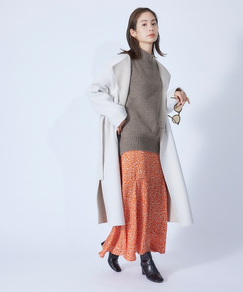 「ROPE'」 ロングスカート 38 グリーン レディース_画像2