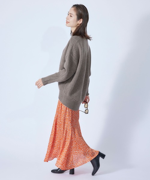 「ROPE'」 ロングスカート 38 グリーン レディース_画像5