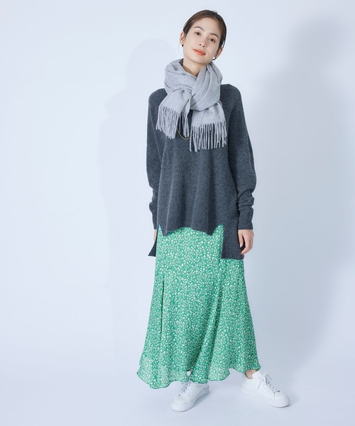 「ROPE'」 ロングスカート 38 グリーン レディース_画像7