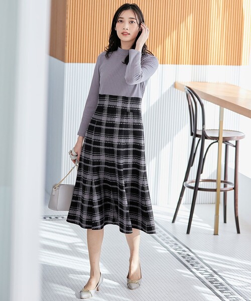 「ANY SIS」 ドッキングワンピース 2 パープル レディース_画像4