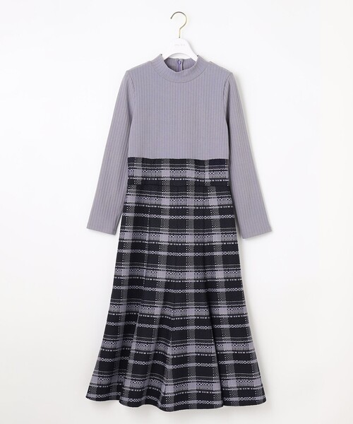 「ANY SIS」 ドッキングワンピース 2 パープル レディース_画像6