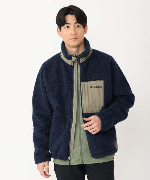 Columbia（コロンビア） ブルゾン X-LARGE ネイビー メンズ : ZOZOTOWN