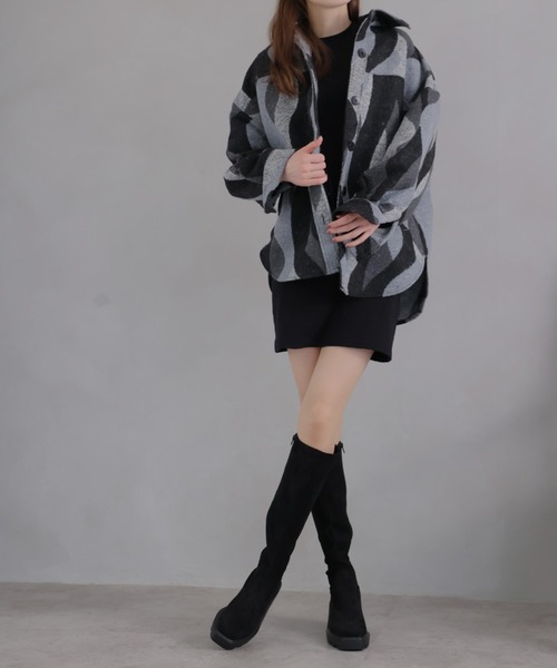 「VIVIAN」 ロングブーツ LL ブラック レディース_画像9