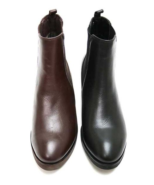 「BETTY CLUB」 ショートブーツ 22.5cm ダークブラウン レディース_画像5