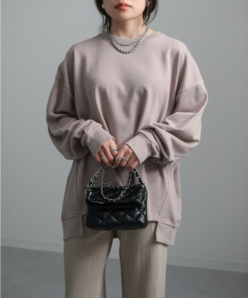 「sakishimatokyo」 スウェットカットソー FREE グレー レディース_画像2