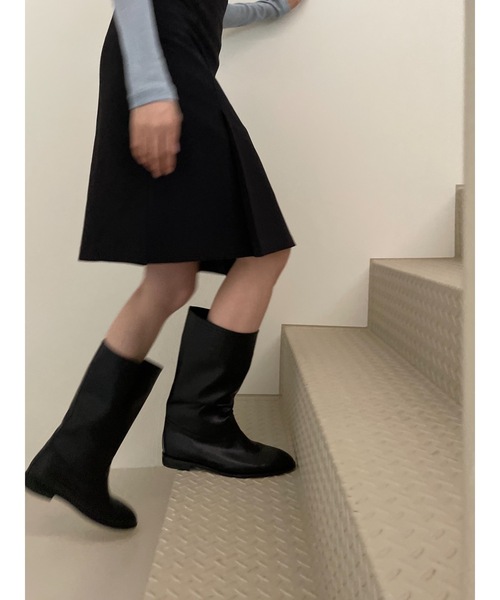 「Didot.showroom」 ロングブーツ 25cm ブラック レディース_画像6