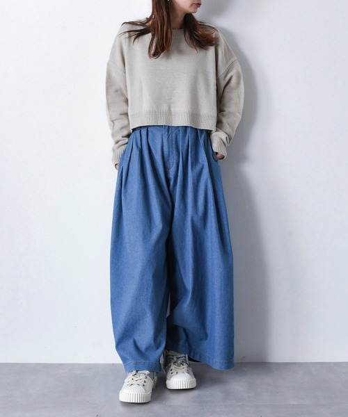 「CALIFORNIA OUTFITTERS」 長袖ニット FREE オートミール レディース_画像5