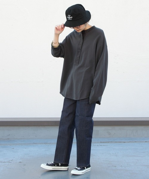 「THE SHINZONE」 長袖カットソー FREE ブラック レディース_画像2