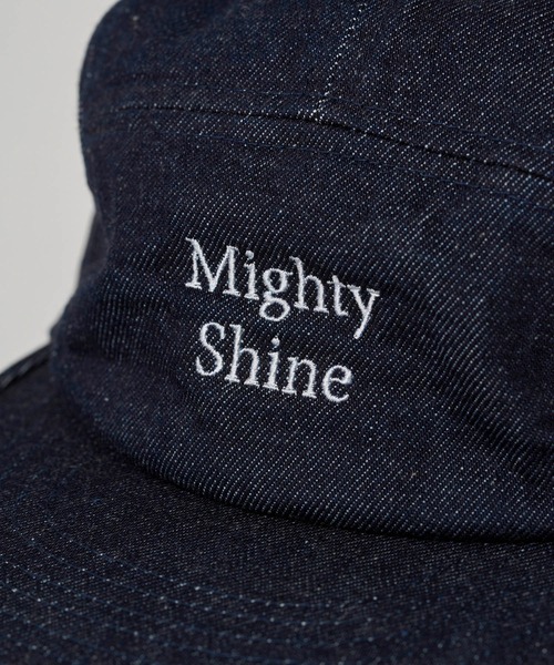 「Mighty Shine」 キャップ FREE インディゴブルー メンズ_画像4