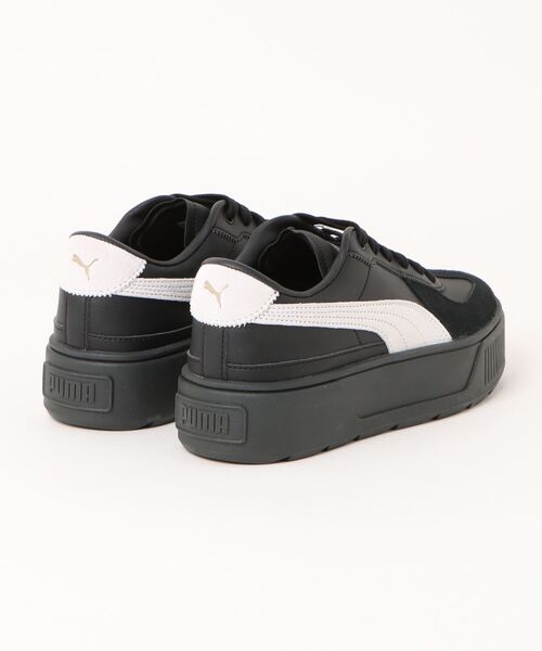 「PUMA」 ローカットスニーカー 24.5cm ブラック レディース_画像2