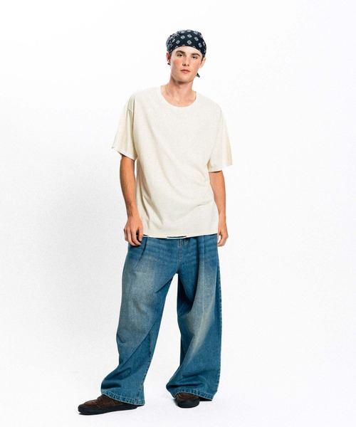 Elanque ワイドパンツ ジーンズ wide denim pants / ワイドデニム