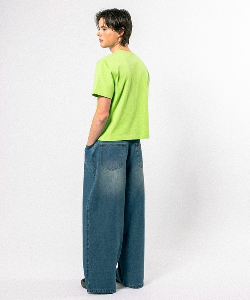 Elanque ワイドパンツ ジーンズ wide denim pants / ワイドデニム 