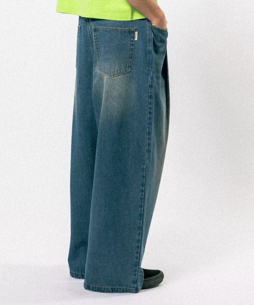 Elanque ワイドパンツ ジーンズ wide denim pants / ワイドデニム