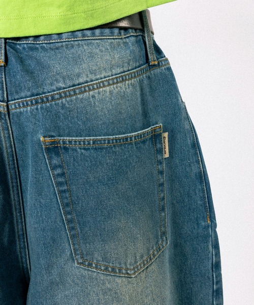 Elanque ワイドパンツ ジーンズ wide denim pants / ワイドデニム