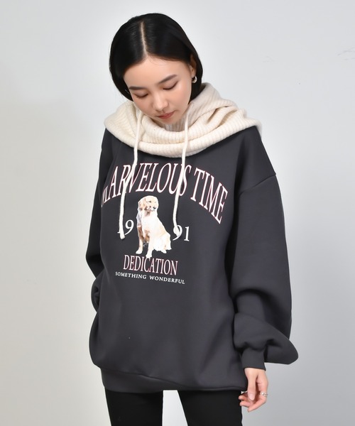 「Starting Over」 スウェットカットソー L アッシュグレー メンズ_画像3