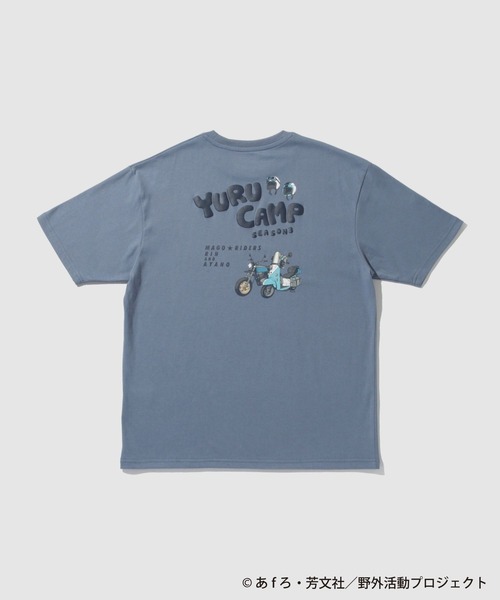 tシャツ ゆるキャン SEASON3 バイクプリント Tシャツ メンズ