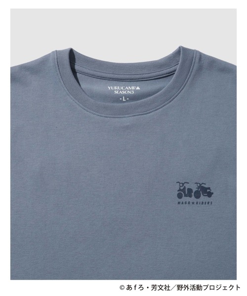 tシャツ ゆるキャン SEASON3 バイクプリント Tシャツ メンズ