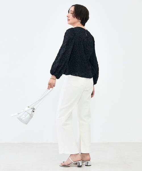 NOLLEY'S（ノーリーズ） ブラウス シャツ 「KIRYU」ウォッシャブル花柄