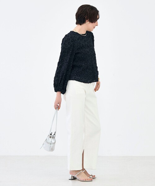 NOLLEY'S（ノーリーズ） ブラウス シャツ 「KIRYU」ウォッシャブル花柄