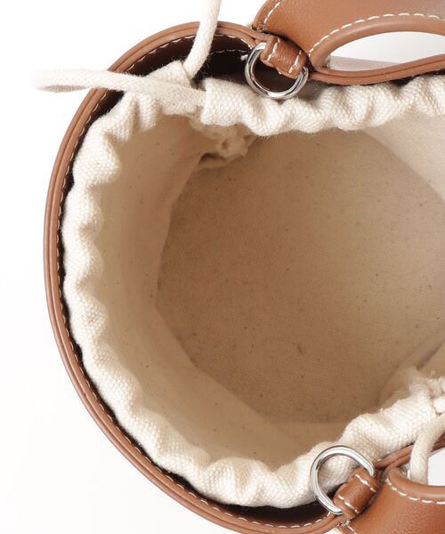 「EFOLE」 ハンドバッグ FREE キャメル レディース_画像4