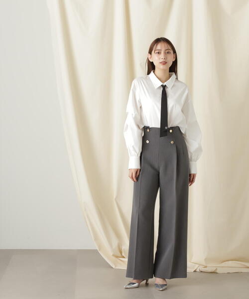 「JILL by JILL STUART」 パンツ SMALL グレー レディース_画像6