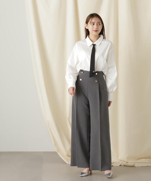 「JILL by JILL STUART」 パンツ SMALL グレー レディース_画像7