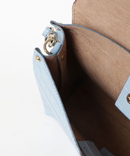 「GIANNI NOTARO」 ショルダーバッグ - ブルー レディース_画像4