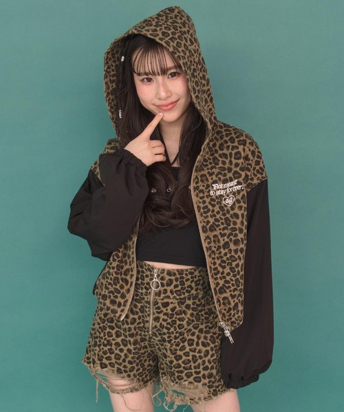 ANAP GiRL（アナップガール） ブルゾン アウター キリカエ配色ブルゾン 