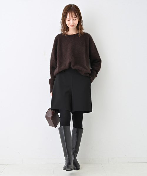 SLOBE IENA（スローブイエナ） ショートパンツ 38 ブラック レディース