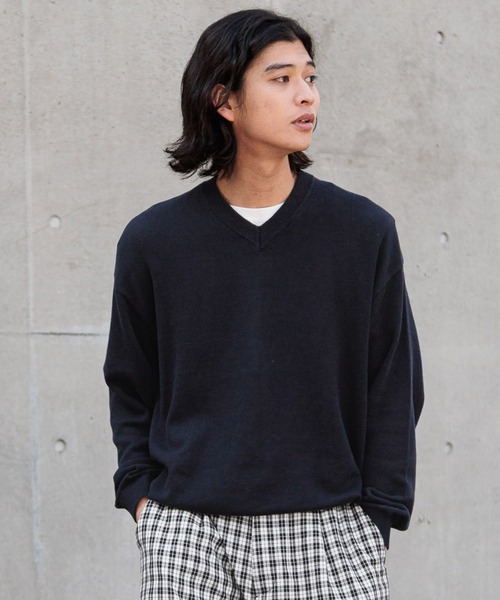 RAGEBLUE（レイジブルー） セーター ニット Ensemble Highgage Vneck