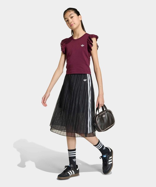スカート ロングスカート / アディダスオリジナルス adidas Originals キッズ 子供服 女の子の画像