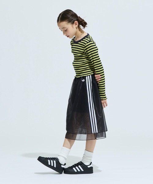 スカート ロングスカート / アディダスオリジナルス adidas Originals キッズ 子供服 女の子の画像