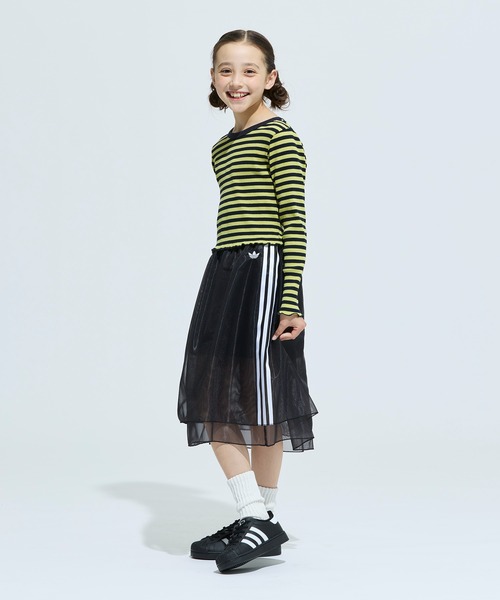 スカート ロングスカート / アディダスオリジナルス adidas Originals キッズ 子供服 女の子の画像