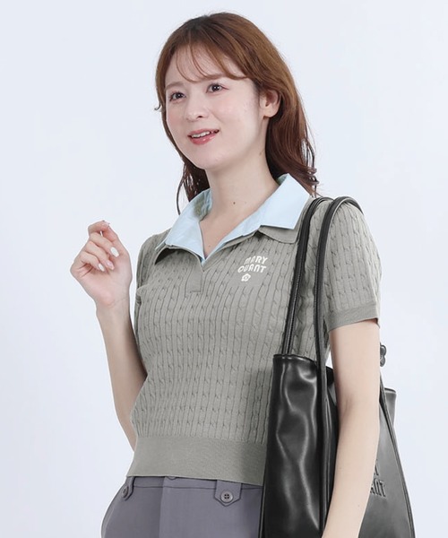 MARY QUANT（マリークヮント） ポロシャツ ポロ マリークワント
