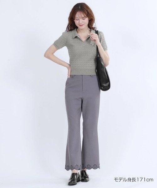 MARY QUANT（マリークヮント） ポロシャツ ポロ マリークワント