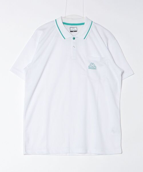 Kappa（カッパ） ポロシャツ Kappa Kappaラインデザインポロシャツ