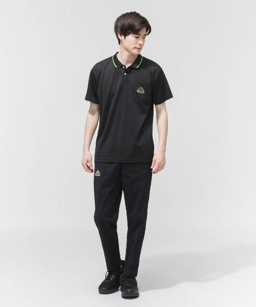 Kappa（カッパ） uvカット ポロシャツ 半袖 Kappa Kappaラインデザイン