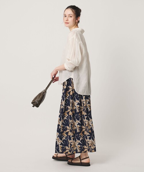 BEAUTY＆YOUTH UNITED ARROWS スカート 「WEB限定」フラワープリント
