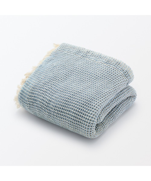無印良品（MUJI） ブランケット ワッフル織 ケット・D 180