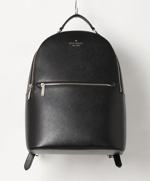 kate spade NEW YORK リュック ナップサック ブラック レザー サム 