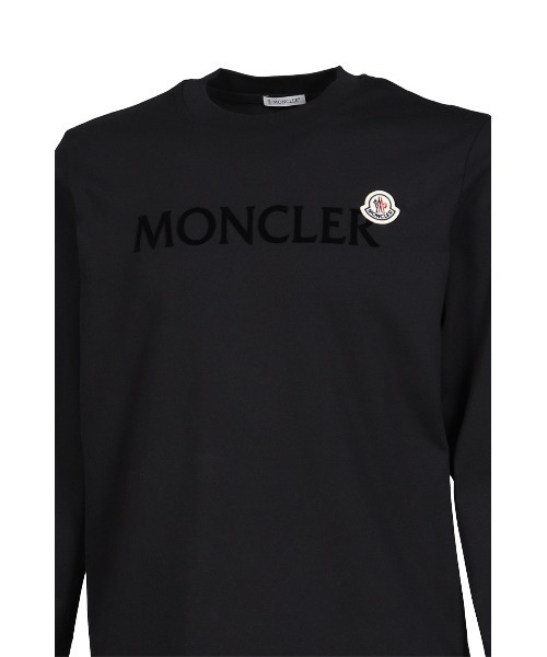 nm-1413) MONCLER L/S Tee ロンT MONCLER（モンクレール） tシャツ LOGO L/S T-SHIRTS メンズ